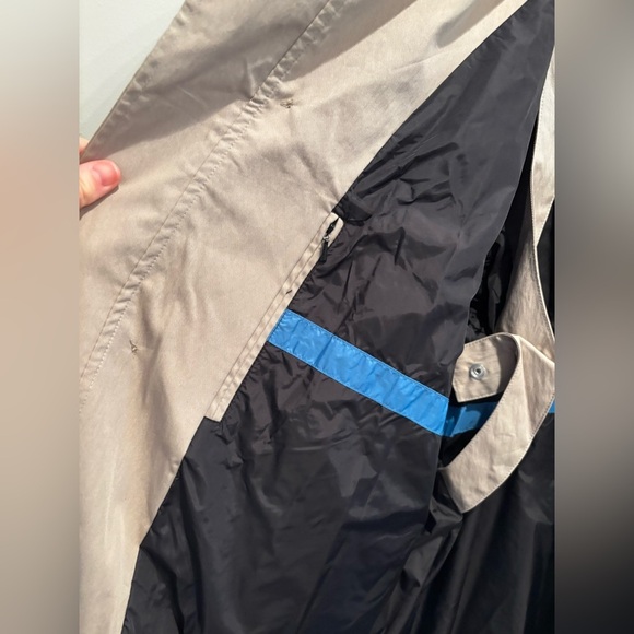 Banana Republic tan Trench Coat XL fall neutral basic minimalist lightweight - Picture 4 of 13